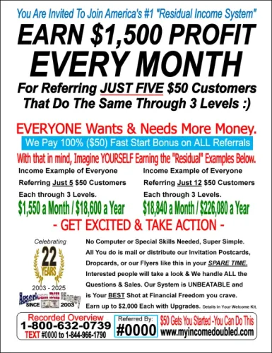 5,000 ABM Flyers